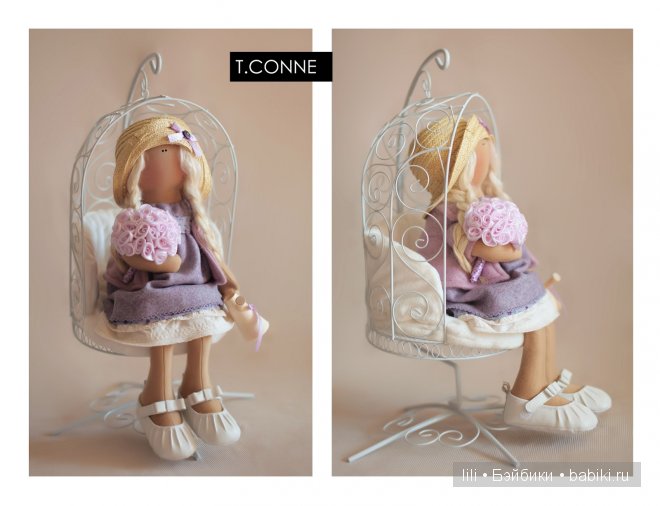 Авторские мягкие куклы Татьяны Коннэ
