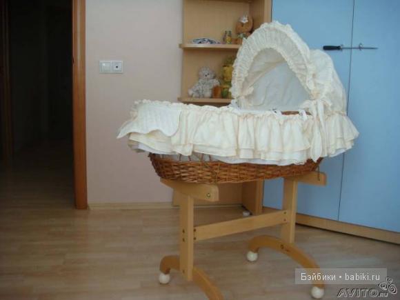 Плетёная колыбель из лозы Плетёная колыбель из лозы