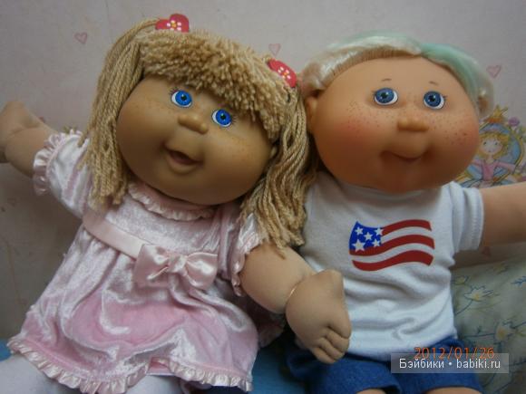 Cabbage Patch Kids - куклы капустки. Больше информации на эту тему в разде