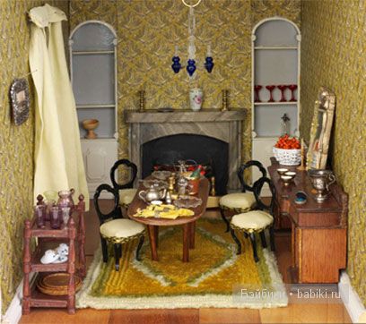 Museum of Childhood.Кукольные домики.
