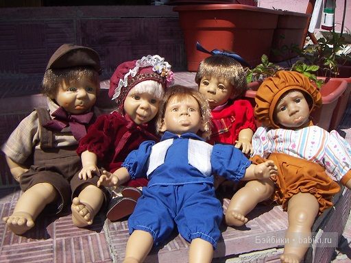 Моя веселая кукольная семья.