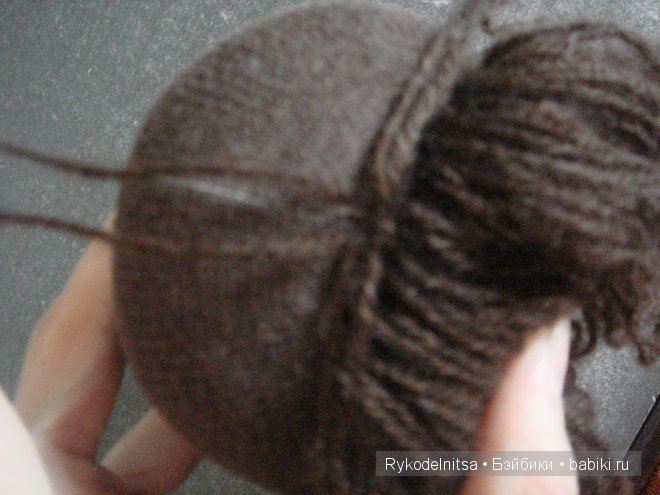 Как сделать волосы текстильной куколке. Мастер-класс