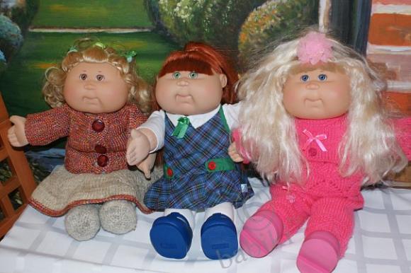 Интересные куклы Cabbage Patch Kids. Мои капустки. Много красивых домашни