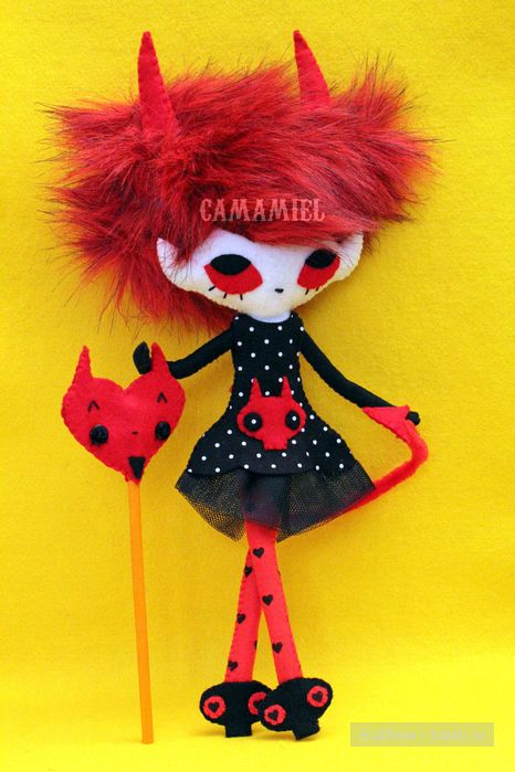 Авторские текстильные куклы от Ana Camamiel