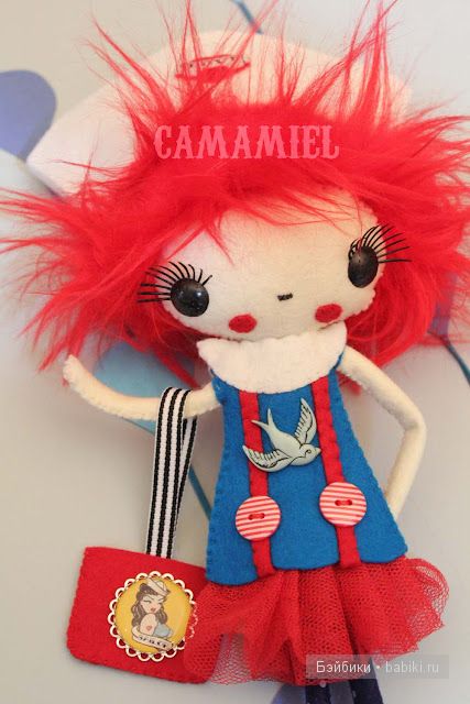 Авторские текстильные куклы от Ana Camamiel