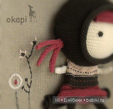 Авторские куклы-картины Okapi