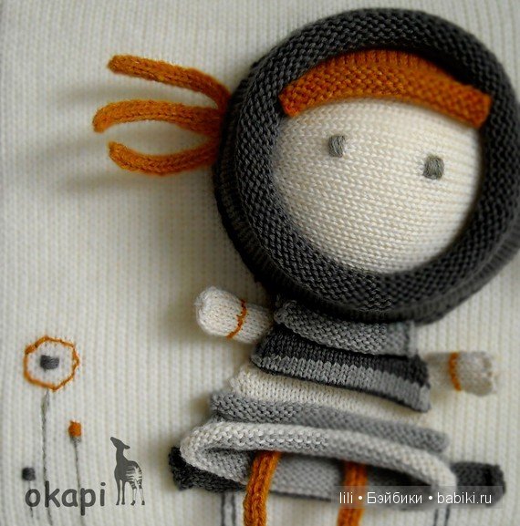 Авторские куклы-картины Okapi