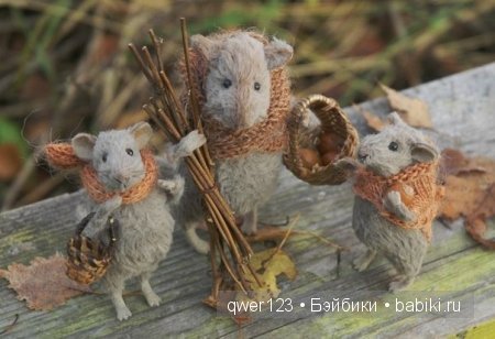 Милые и пушистые игрушки Натальи Фадеевой....необыкновенно!