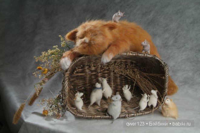 Милые и пушистые игрушки Натальи Фадеевой....необыкновенно!