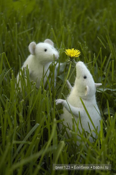 Милые и пушистые игрушки Натальи Фадеевой....необыкновенно!