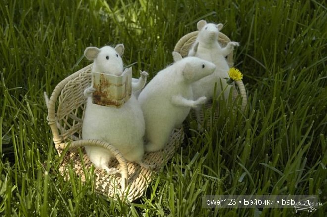 Милые и пушистые игрушки Натальи Фадеевой....необыкновенно!